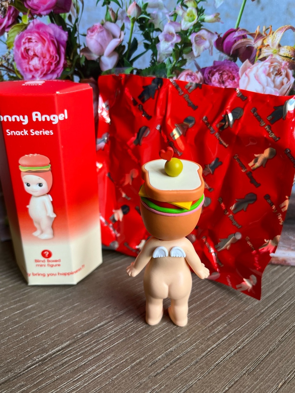 Sonny Angel SANDWICH Figure AUTHENTIC Snack Series Factory Fresh Doll Brand NEW - Picture 2 of 10